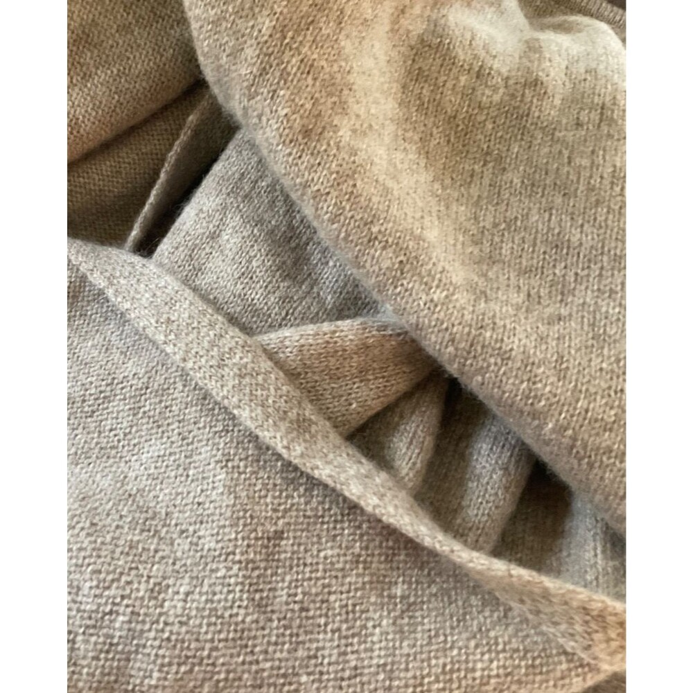 NIP Charter Club 100% Cashmere Oversized Scarf Tr… - image 3